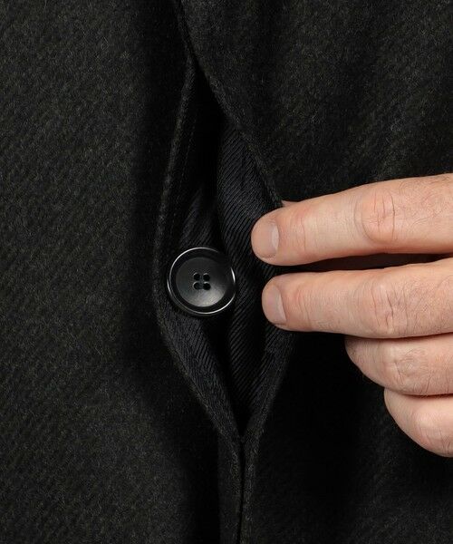 TOMORROWLAND / トゥモローランド ステンカラーコート | 【別注】De Petrillo ウールカシミヤ バルカラーコート | 詳細10