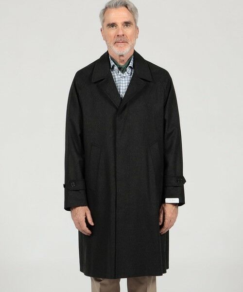 TOMORROWLAND / トゥモローランド ステンカラーコート | 【別注】De Petrillo ウールカシミヤ バルカラーコート | 詳細2