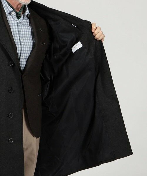 TOMORROWLAND / トゥモローランド ステンカラーコート | 【別注】De Petrillo ウールカシミヤ バルカラーコート | 詳細5