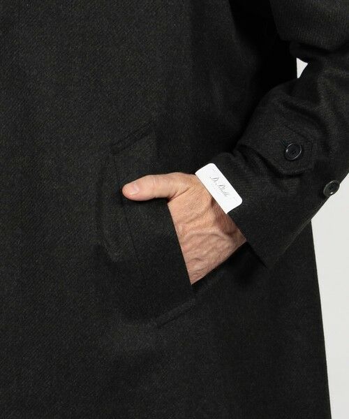 TOMORROWLAND / トゥモローランド ステンカラーコート | 【別注】De Petrillo ウールカシミヤ バルカラーコート | 詳細9