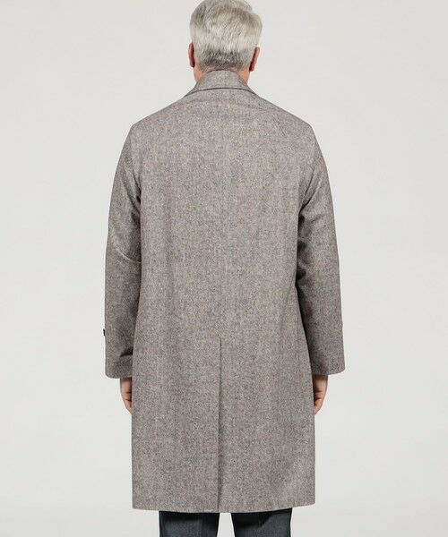 TOMORROWLAND / トゥモローランド ステンカラーコート | 【別注】De Petrillo ウールシルクナイロン バルカラーコート | 詳細4