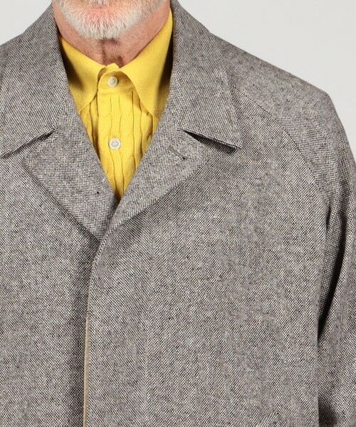 TOMORROWLAND / トゥモローランド ステンカラーコート | 【別注】De Petrillo ウールシルクナイロン バルカラーコート | 詳細6