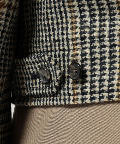 TOMORROWLAND / トゥモローランド ブルゾン | 【別注】CARUSO ウールグレンチェック ショートブルゾン | 詳細10
