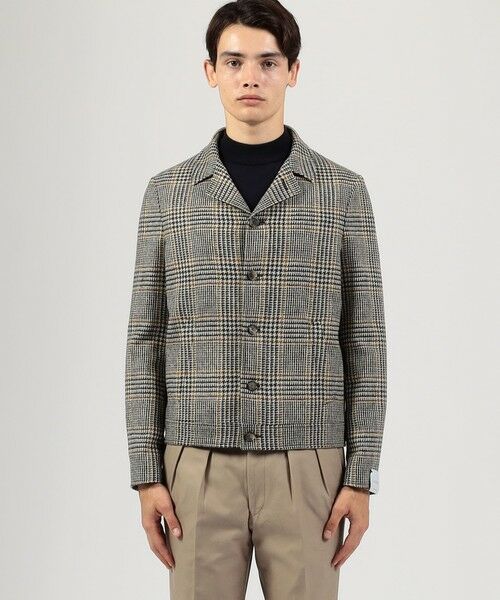 TOMORROWLAND / トゥモローランド ブルゾン | 【別注】CARUSO ウールグレンチェック ショートブルゾン | 詳細2