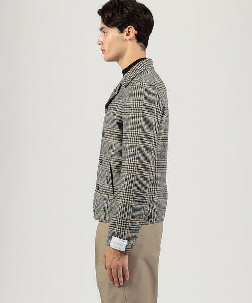 TOMORROWLAND / トゥモローランド ブルゾン | 【別注】CARUSO ウールグレンチェック ショートブルゾン | 詳細3
