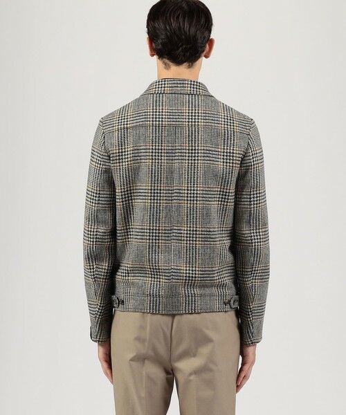 TOMORROWLAND / トゥモローランド ブルゾン | 【別注】CARUSO ウールグレンチェック ショートブルゾン | 詳細4