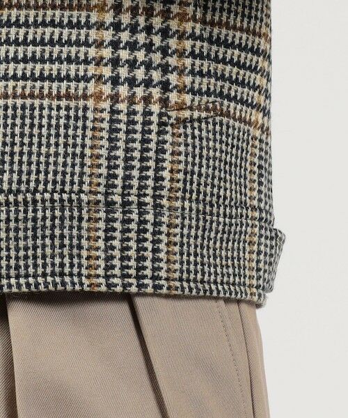 TOMORROWLAND / トゥモローランド ブルゾン | 【別注】CARUSO ウールグレンチェック ショートブルゾン | 詳細8