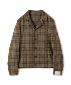 TOMORROWLAND / トゥモローランド ブルゾン | 【別注】CARUSO ウールチェック ショートブルゾン