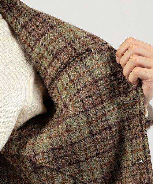 TOMORROWLAND / トゥモローランド ブルゾン | 【別注】CARUSO ウールチェック ショートブルゾン | 詳細5