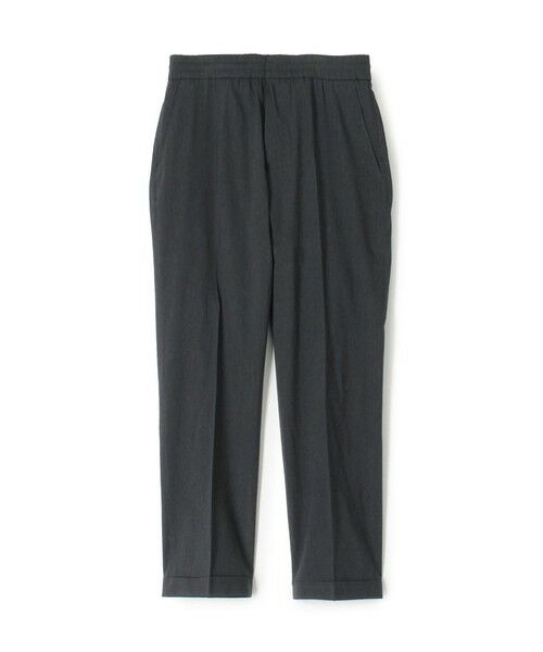TOMORROWLAND/トゥモローランド レーヨンリネンコットン スリムテーパード イージーパンツ 17 グレー L