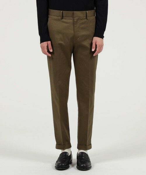 TOMORROWLAND / トゥモローランド チノ・ワークパンツ | チノストレッチ スリムテーパードパンツ | 詳細2