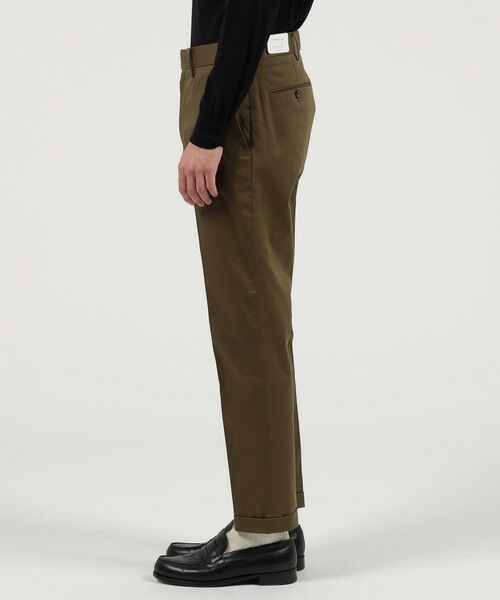 TOMORROWLAND / トゥモローランド チノ・ワークパンツ | チノストレッチ スリムテーパードパンツ | 詳細3