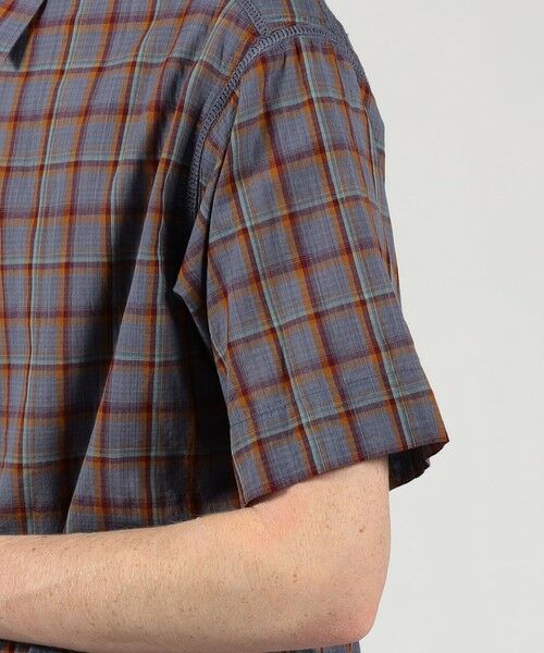 TOMORROWLAND / トゥモローランド シャツ・ブラウス | インドコットン カスリチェック ハーフスリーブシャツ | 詳細6