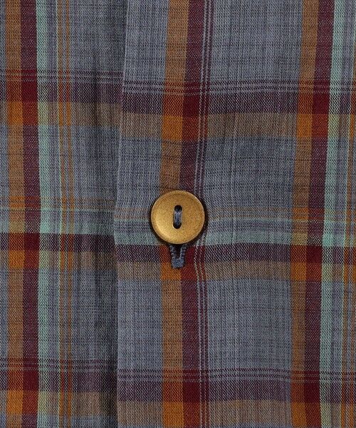 TOMORROWLAND / トゥモローランド シャツ・ブラウス | インドコットン カスリチェック ハーフスリーブシャツ | 詳細8