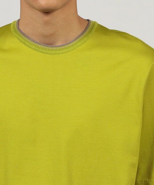 TOMORROWLAND / トゥモローランド カットソー | スーピマコットン ニットコンビ ハーフスリーブカットソー | 詳細5