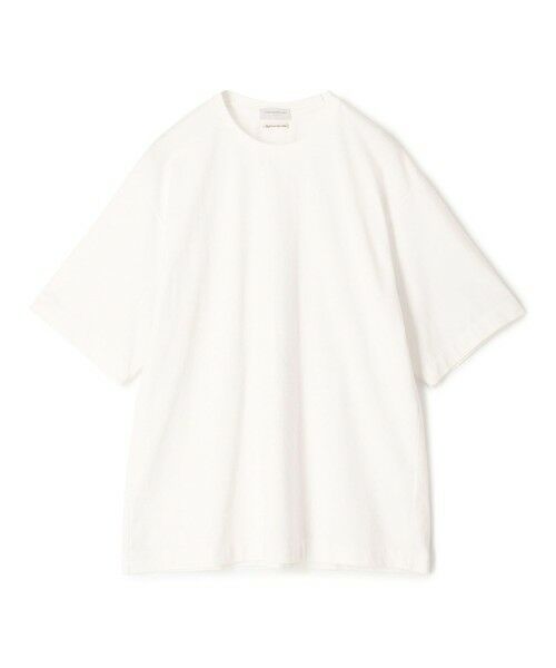 TOMORROWLAND/トゥモローランド コンパクトジャージー ハーフスリーブカットソー 11 ホワイト M