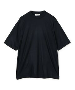 TOMORROWLAND / トゥモローランド カットソー | ウールジャージー モックネック ハーフスリーブカットソー