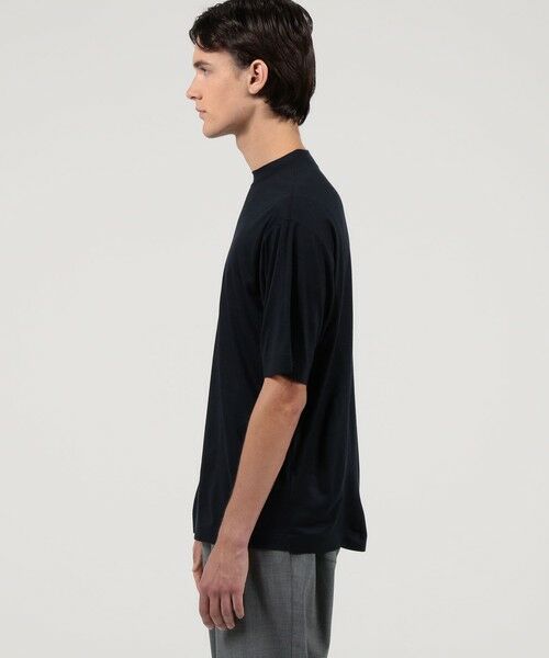 TOMORROWLAND / トゥモローランド カットソー | ウールジャージー モックネック ハーフスリーブカットソー | 詳細3