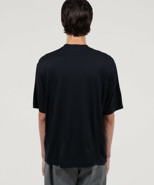 TOMORROWLAND / トゥモローランド カットソー | ウールジャージー モックネック ハーフスリーブカットソー | 詳細4