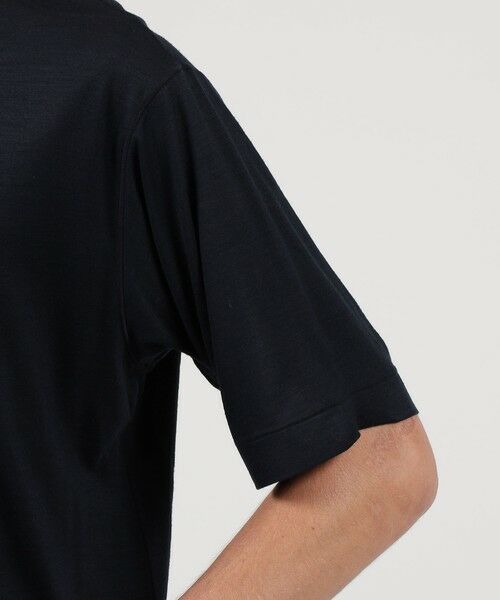TOMORROWLAND / トゥモローランド カットソー | ウールジャージー モックネック ハーフスリーブカットソー | 詳細6