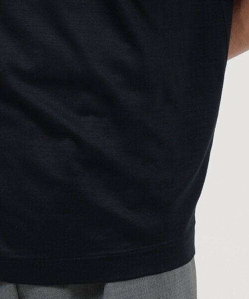 TOMORROWLAND / トゥモローランド カットソー | ウールジャージー モックネック ハーフスリーブカットソー | 詳細7