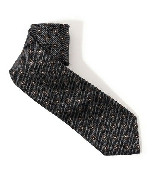 TOMORROWLAND / トゥモローランド ネクタイ | STEFANO BIGI シルクジャガード 小紋柄ネクタイ | 詳細1