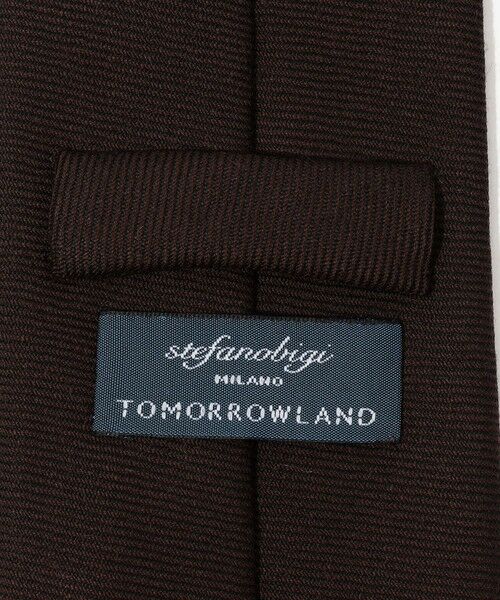 TOMORROWLAND / トゥモローランド ネクタイ | STEFANO BIGI ウールソリッドネクタイ | 詳細3