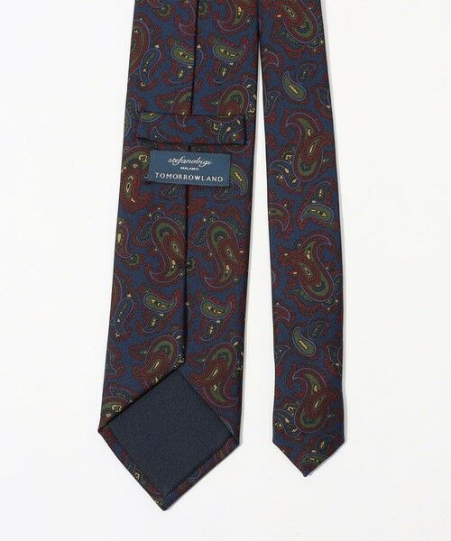 TOMORROWLAND / トゥモローランド ネクタイ | STEFANO BIGI シルクプリント ペイズリー柄ネクタイ | 詳細2