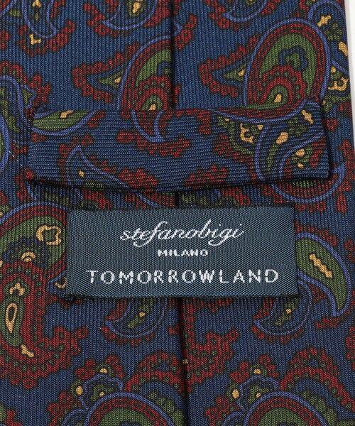 TOMORROWLAND / トゥモローランド ネクタイ | STEFANO BIGI シルクプリント ペイズリー柄ネクタイ | 詳細4