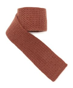☆極美品☆トゥモローランド/CANADIANO ハンドメイド ネクタイ ブラウン シルク小紋タイ（ネクタイ）｜SEVEN FOLD（セブンフォールド