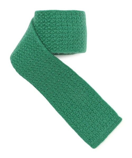 TOMORROWLAND / トゥモローランド ネクタイ | TOMORROWLAND MADE IN ITALY モヘア ナイロン ウール ニットタイ(55 グリーン)