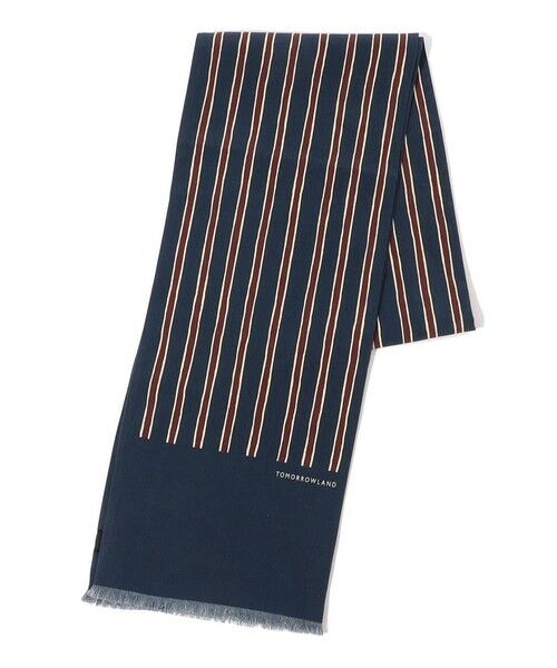 TOMORROWLAND/トゥモローランド TOMORROWLAND MADE IN ITALY シルク ストール 66 ブルー系 F TOMORROWLAND/トゥモローランド TOMORROWLAND MADE IN ITALY シルク ストール 66 ブルー系 F
