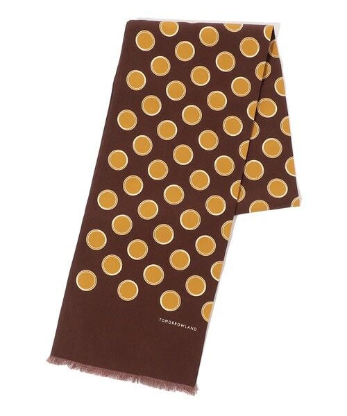 TOMORROWLAND / トゥモローランド マフラー・ショール・スヌード・ストール | TOMORROWLAND MADE IN ITALY シルク ストール | 詳細1