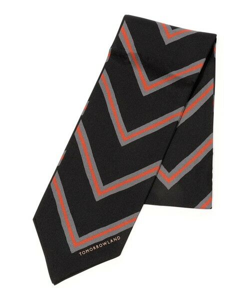 TOMORROWLAND/トゥモローランド TOMORROWLAND MADE IN ITALY シルク スカーフ 18 ブラック系 F TOMORROWLAND/トゥモローランド TOMORROWLAND MADE IN ITALY シルク スカーフ 18 ブラック系 F