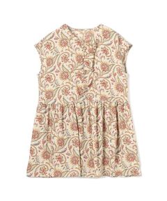 TOMORROWLAND / トゥモローランド シャツ・ブラウス | レーヨンプリント アシンメトリーフリルブラウス