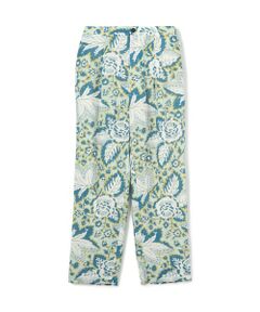 TOMORROWLAND / トゥモローランド その他パンツ | トリアセテートポリエステルリネンプリント タックテーパードパンツ