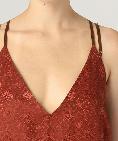 TOMORROWLAND / トゥモローランド ロング・マキシ丈ワンピース | ポリエステルレーヨンプリント キャミソールワンピース | 詳細4