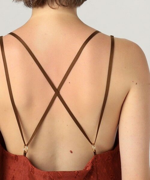 TOMORROWLAND / トゥモローランド ロング・マキシ丈ワンピース | ポリエステルレーヨンプリント キャミソールワンピース | 詳細5