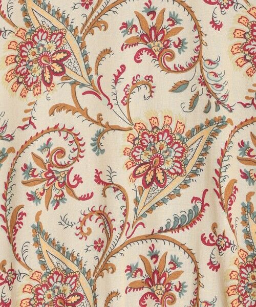 TOMORROWLAND / トゥモローランド ロング・マキシ丈ワンピース | レーヨンプリント アシンメトリーフリルワンピース | 詳細8