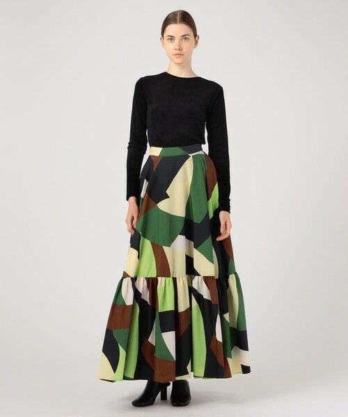 TOMORROWLAND / トゥモローランド ミニ・ひざ丈スカート | PLAN C LONG SKIRT | 詳細1