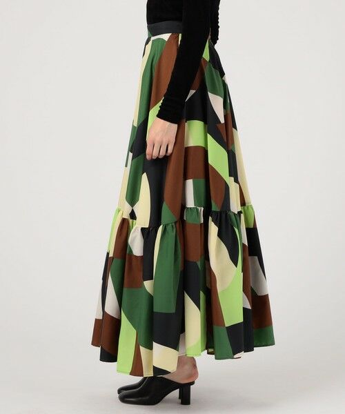 TOMORROWLAND / トゥモローランド ミニ・ひざ丈スカート | PLAN C LONG SKIRT | 詳細3