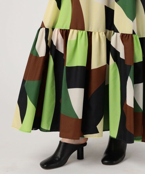 TOMORROWLAND / トゥモローランド ミニ・ひざ丈スカート | PLAN C LONG SKIRT | 詳細7