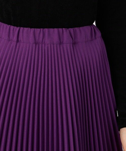 TOMORROWLAND / トゥモローランド ミニ・ひざ丈スカート | PLAN C PLEATED SKIRT | 詳細5
