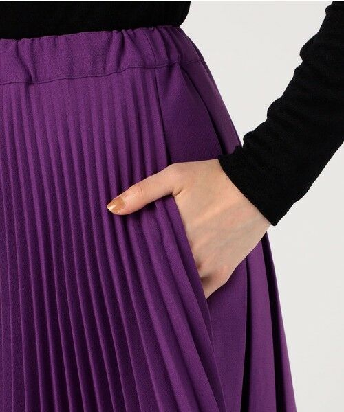 TOMORROWLAND / トゥモローランド ミニ・ひざ丈スカート | PLAN C PLEATED SKIRT | 詳細8