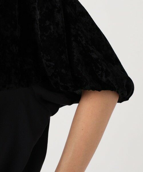 TOMORROWLAND / トゥモローランド シャツ・ブラウス | ベルベットコンビ Tブラウス | 詳細7