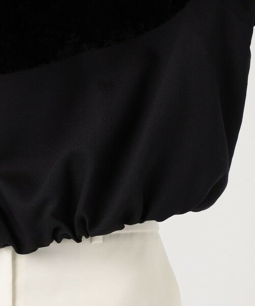 TOMORROWLAND / トゥモローランド シャツ・ブラウス | ベルベットコンビ Tブラウス | 詳細8