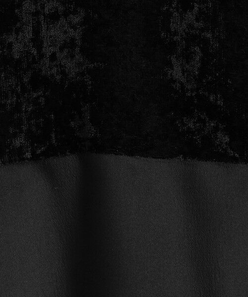 TOMORROWLAND / トゥモローランド シャツ・ブラウス | ベルベットコンビ Tブラウス | 詳細9