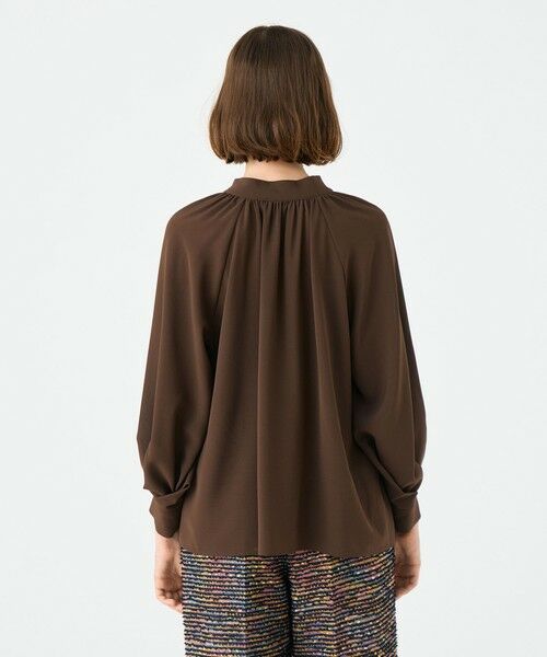 TOMORROWLAND / トゥモローランド シャツ・ブラウス(半袖以外) | シアートロピカル ボウタイブラウス | 詳細4