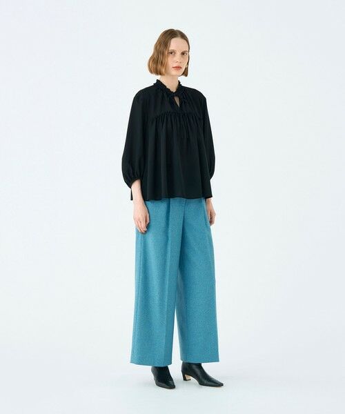 TOMORROWLAND / トゥモローランド シャツ・ブラウス（半袖以外） | シアートロピカル ボリュームギャザーブラウス | 詳細1