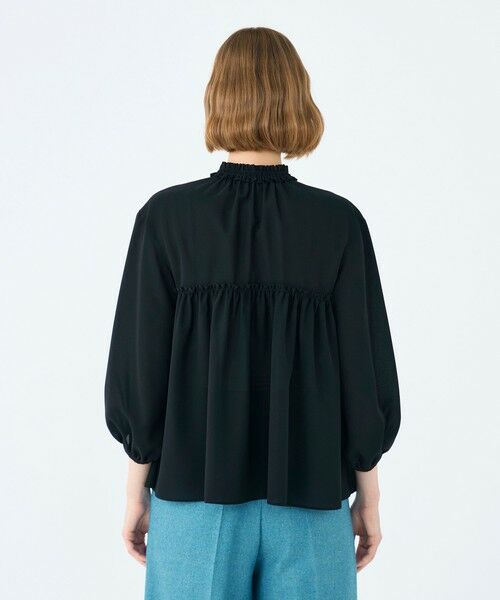 TOMORROWLAND / トゥモローランド シャツ・ブラウス（半袖以外） | シアートロピカル ボリュームギャザーブラウス | 詳細4
